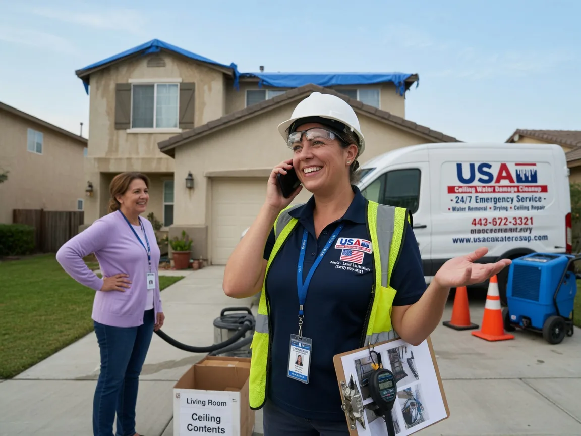 Ceiling Water Damage Restoration Deerfield, KS FAQs